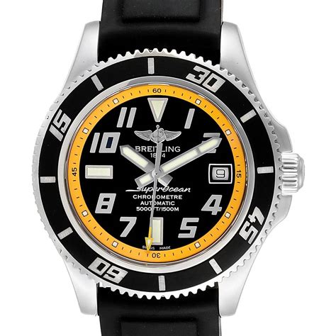 Breitling Superocean Abyss 42 Automatic Black Dial Men's 